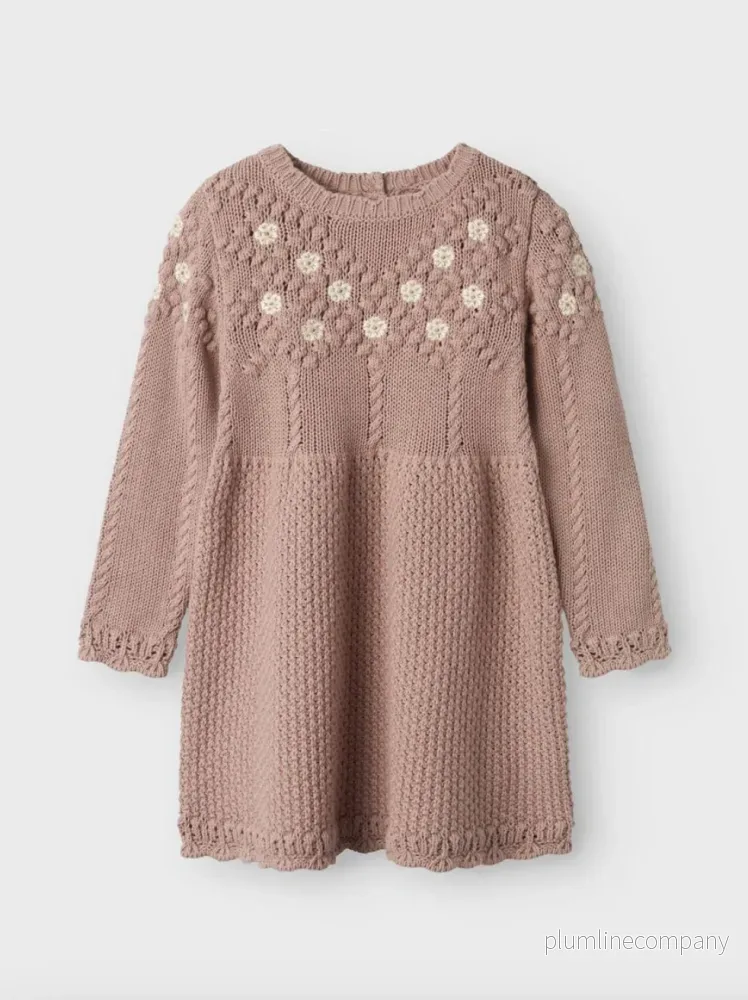 Lil’ Atelier MINI  STICKAD KLÄNNING – Etherea