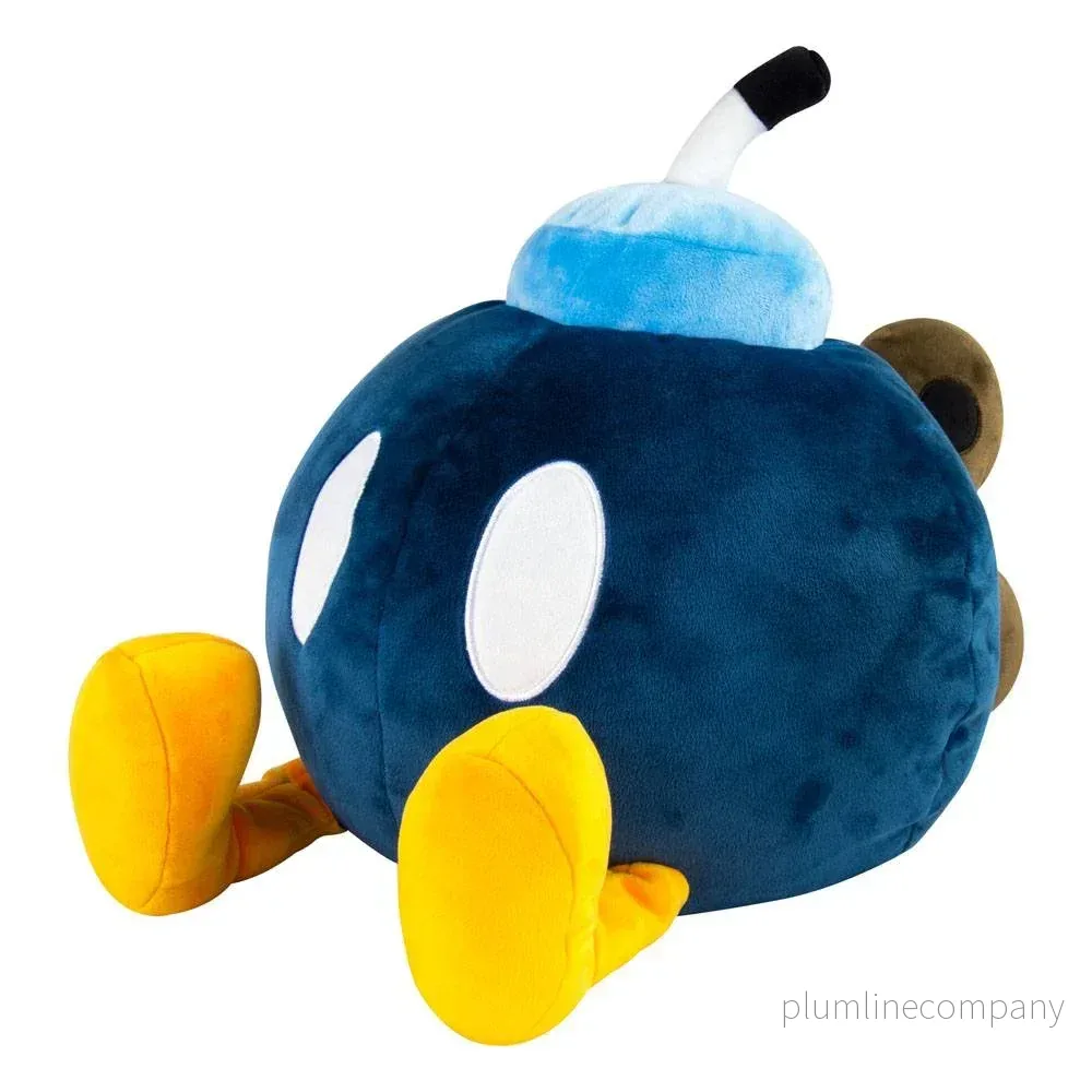 Super Mario Mocchi-Mocchi Plush Figur Bob-omb 38 cm - Bild 3