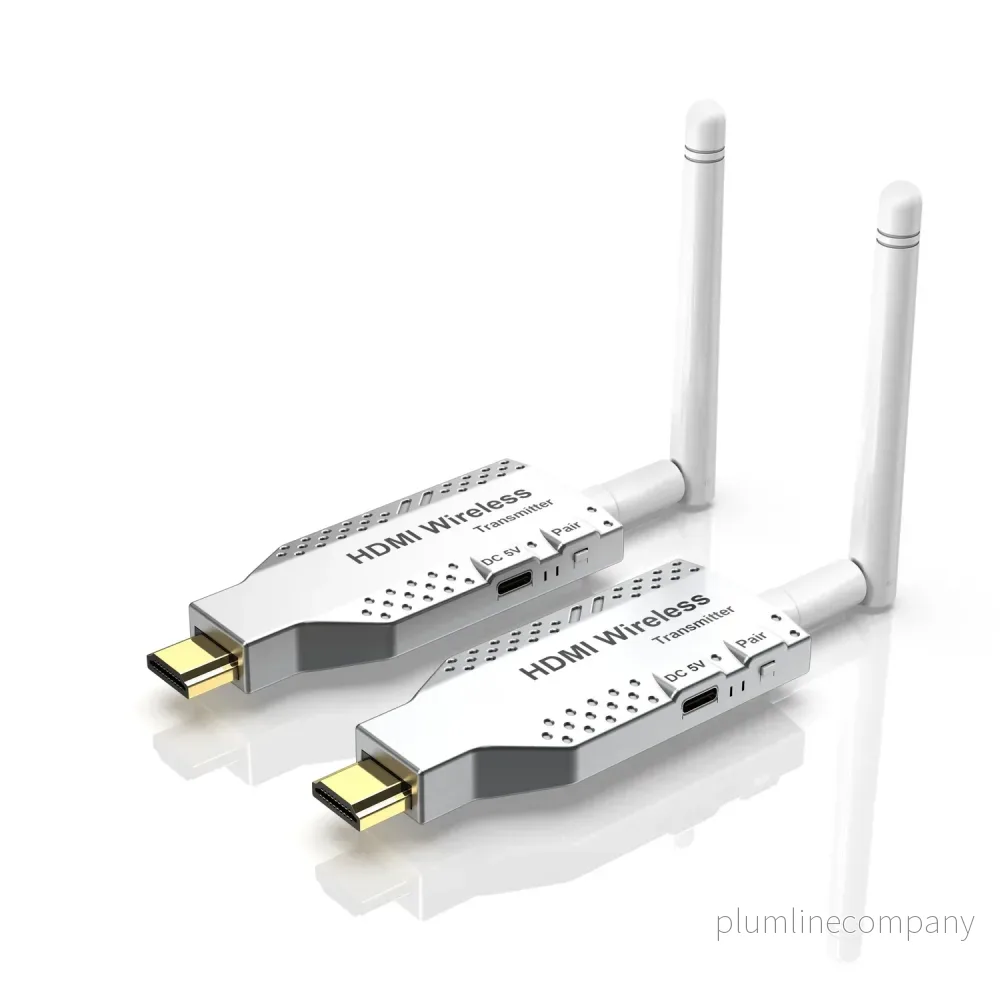 NÖRDIC Trådlös HDMI-förlängare 50m Sändare/Mottagare 4K HD 5G Wifi för Laptop till TV, PC, Monitor, Projektor NÖRDIC Trådlös HDMI-förlängare 50m Sändare/Mottagare 4K HD 5G Wifi för Laptop till TV, PC, Monitor, Projektor