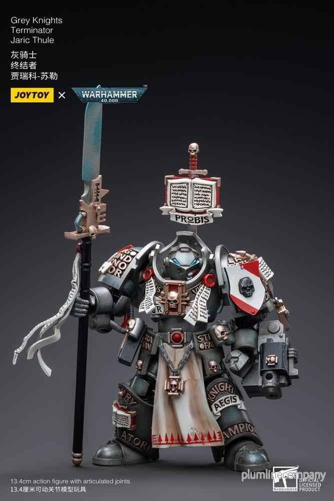 Warhammer 40k Actionfigur 1/18 Grey Knights Terminator Jaric Thule 13 cm - Bild 2