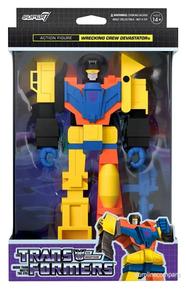 Transformers ReAction Actionfigur Devastator 10 cm