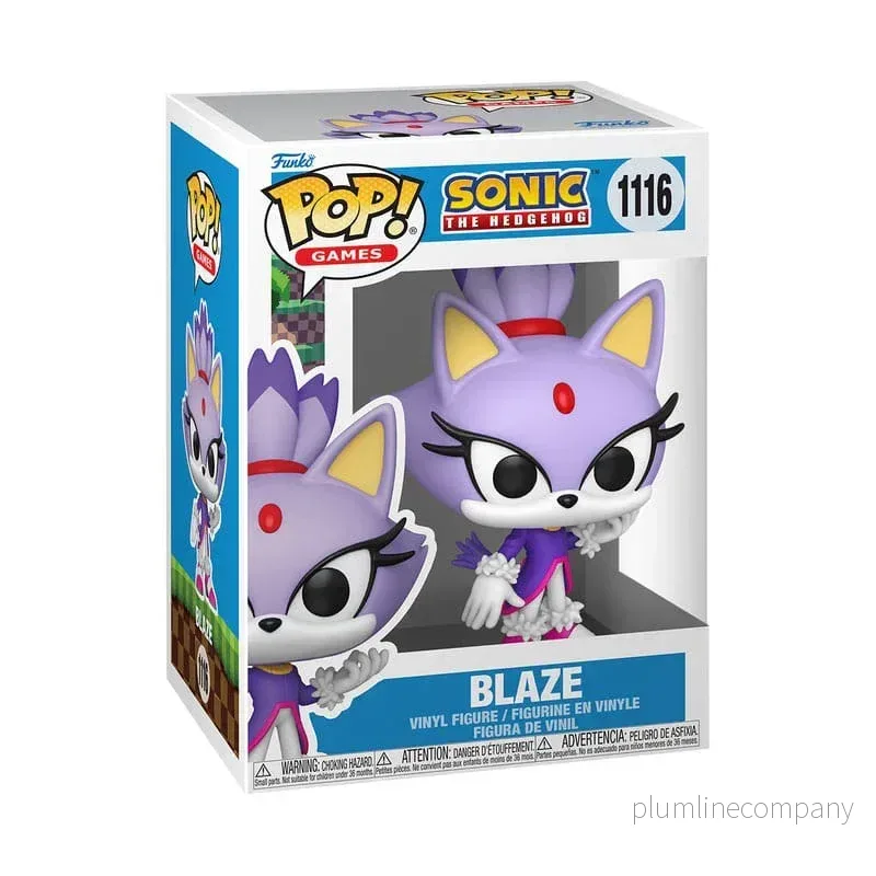 Sonic the Hedgehog POP! Games Figur Blaze the Cat 9 cm - Bild 3