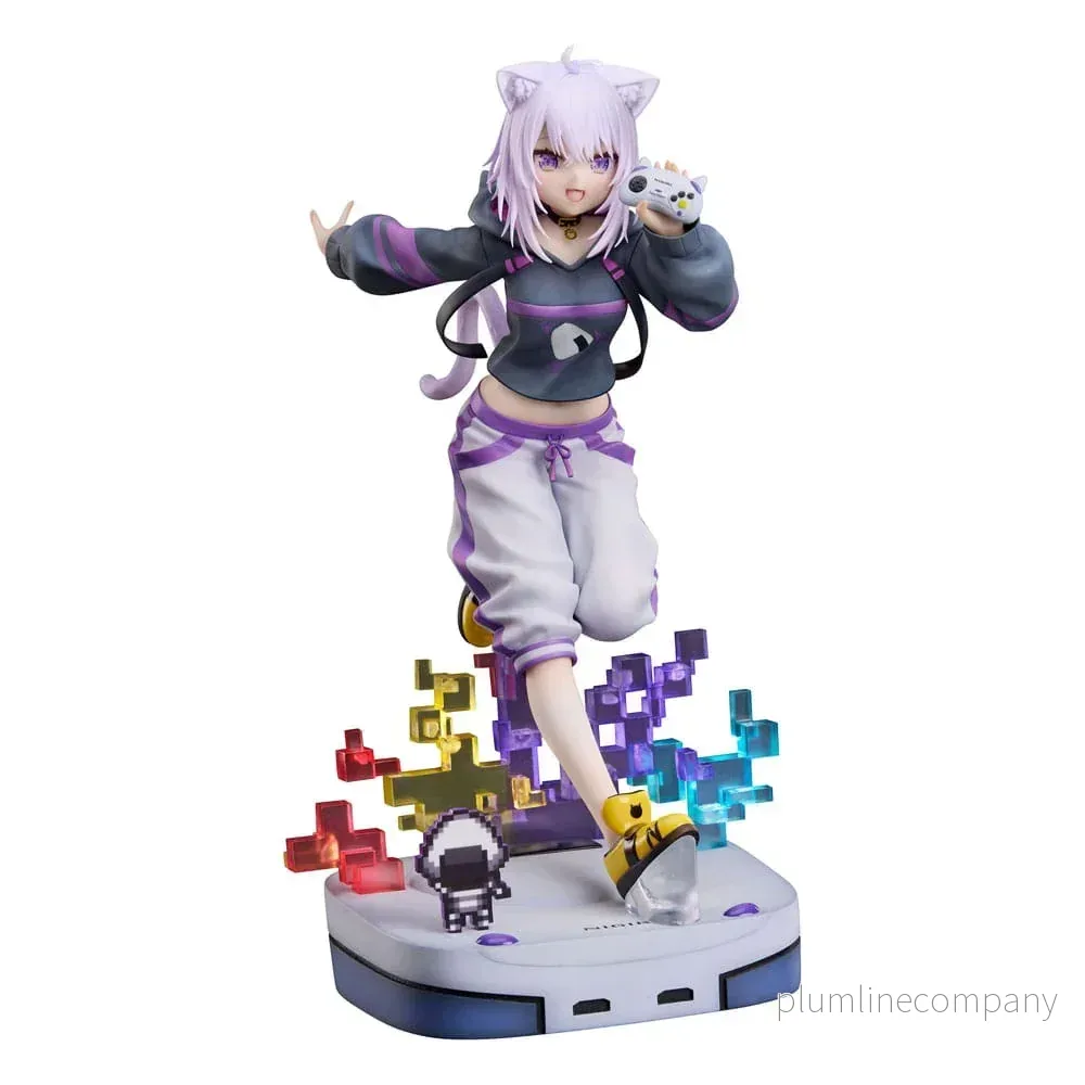 Hololive Production PVC Figur 1/7 Nekomata Okayu We Are Gamers Ver. 23 cm - Bild 2