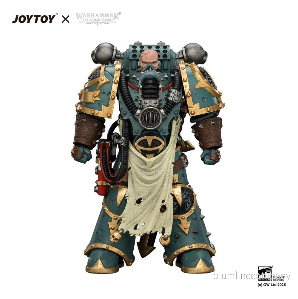 Warhammer Actionfigur Sons of Horus Maloghurst den Förvridne, Warmasterns Adjutant 13 cm Warhammer Actionfigur Sons of Horus Maloghurst den Förvridne, Warmasterns Adjutant 13 cm