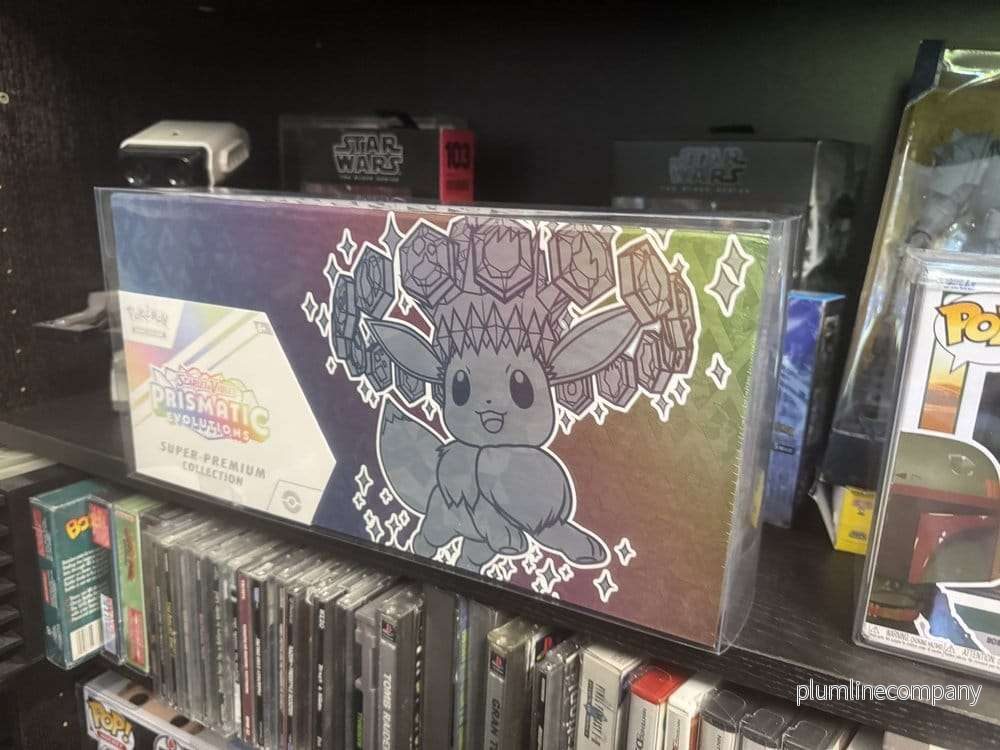 PET Protectors 2-pack för Pokémon Prismatic Evolutions Super Collection Box 38 x 18 cm - Bild 2