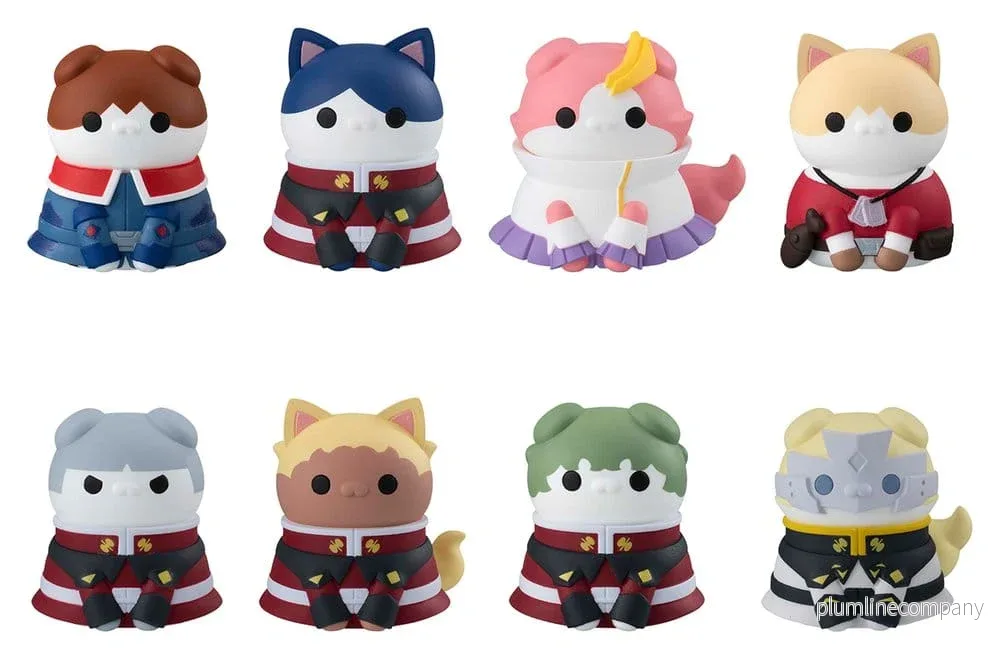 Mobile Suit Gundam SEED Mega Cat Project Mini Figurset Nyandam SEED Katter i Förklädnad Blindbox Display (8) Mobile Suit Gundam SEED Mega Cat Project Mini Figurset Nyandam SEED Katter i Förklädnad Blindbox Display (8)