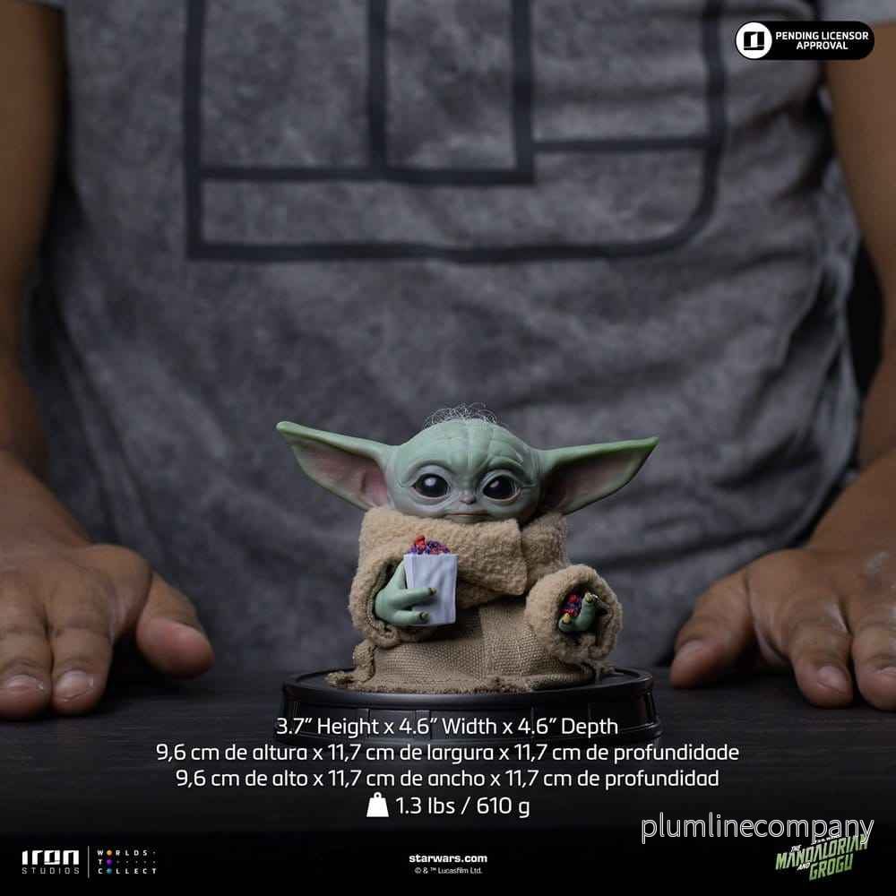The Mandalorian & Grogu Grogu Collection Figur Grogu Popcorn Time - Officiellt Licensierad Samlarfigur - Bild 2