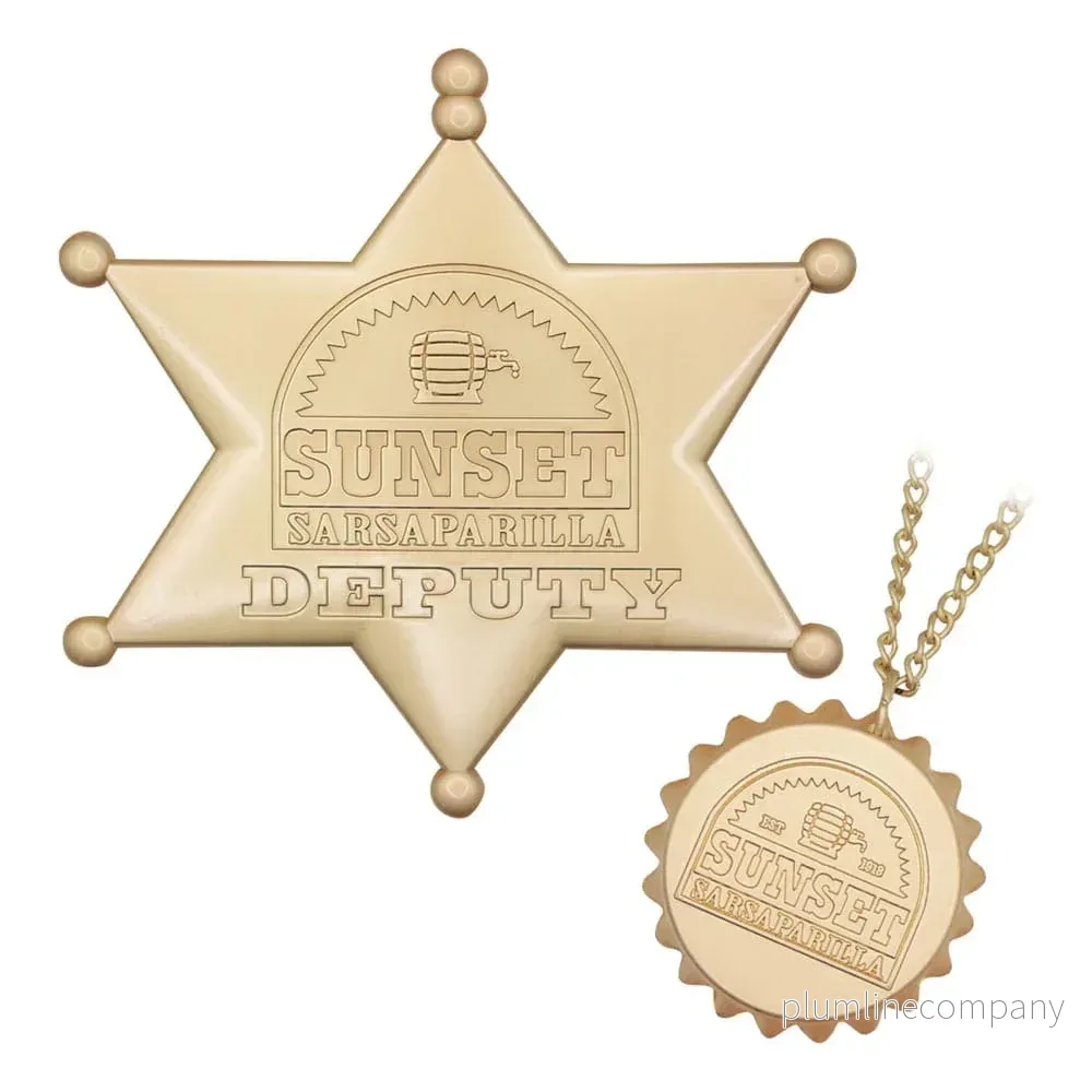 Fallout Replica Set Sunset Sarsaparilla Legend of the Star Guld Färgad Limited Edition