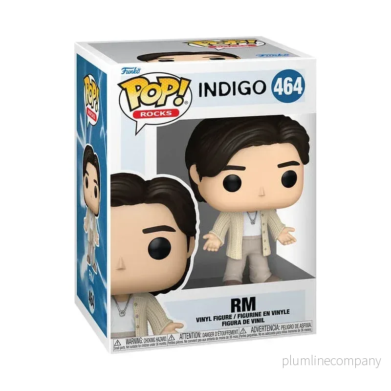 BTS Solo POP! Rocks Figur RM (Wildflower) 9 cm - Bild 3