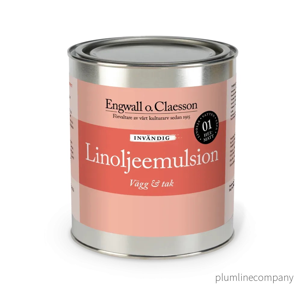 Linoljeemulsions vit 1 liter