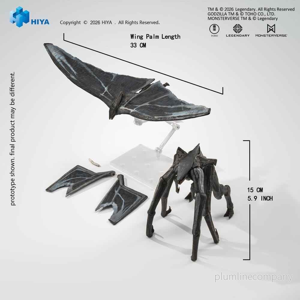 Godzilla (2014) Exquisite Basic Actionfigur Manlig & Kvinnlig Muto Set 16 cm - Bild 3