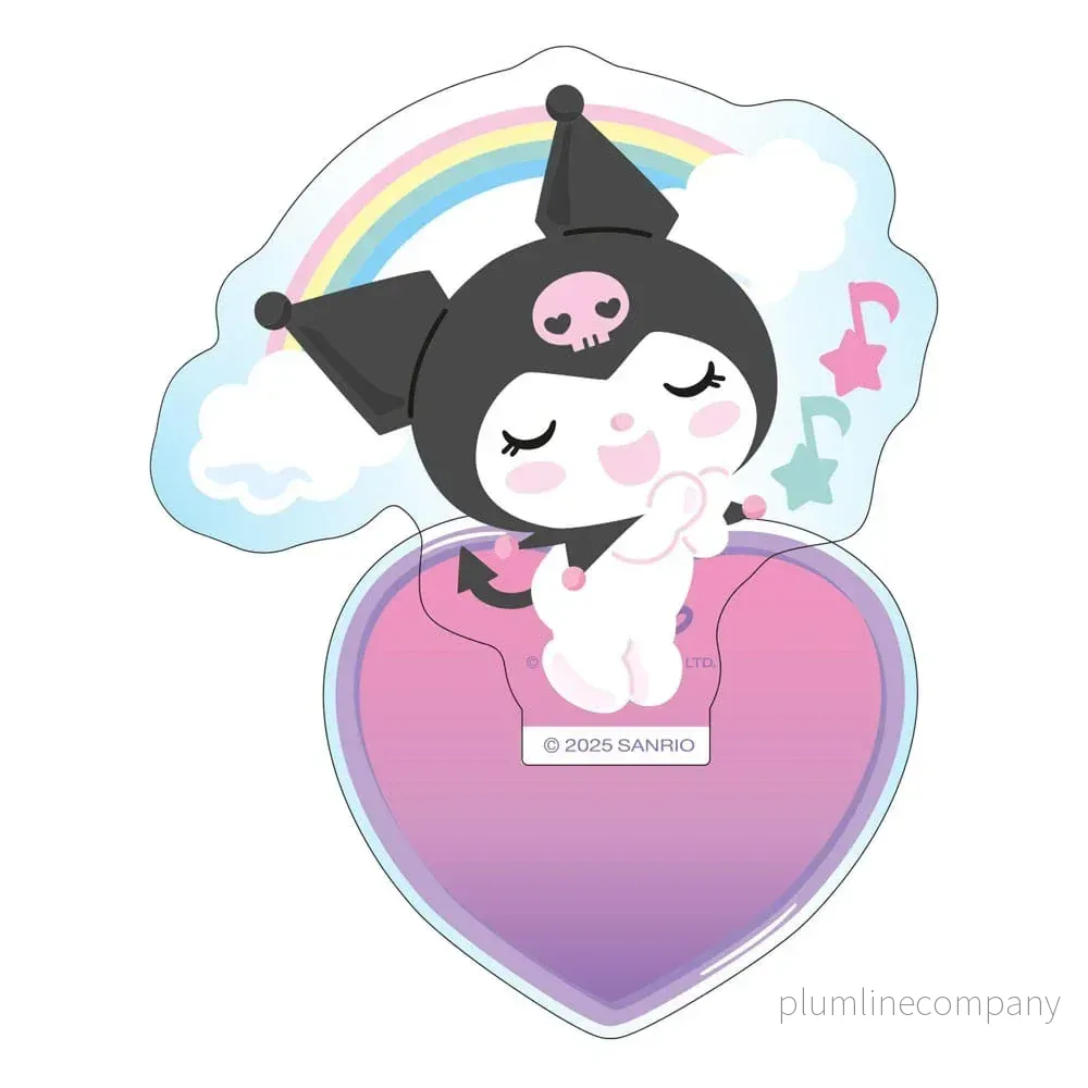 Sanrio Akrylställ Kuromi My Dream Holografisk 6 cm Sanrio Akrylställ Kuromi My Dream Holografisk 6 cm