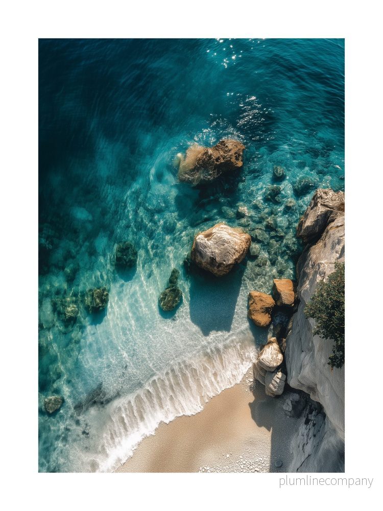 Azure Shore Poster