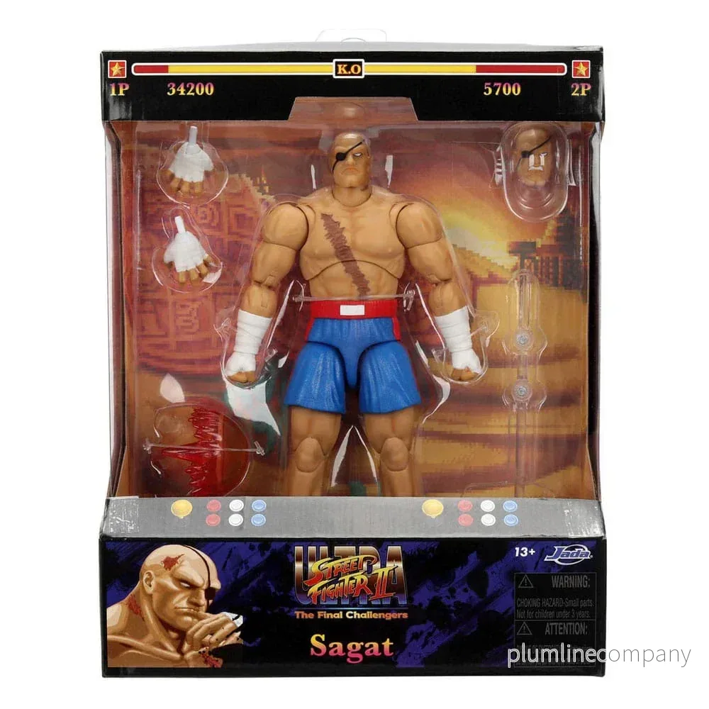 Ultra Street Fighter II: The Final Challengers Action Figur 1/12 Sagat 19 cm - Bild 3