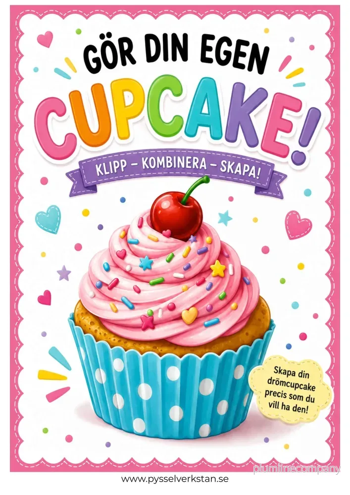 Gör din egen cupcake Gör din egen cupcake