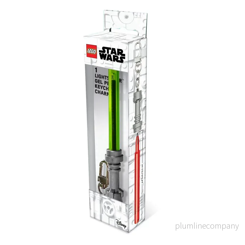 LEGO Star Wars Gel Pennor med Klipp Limegrön LEGO Star Wars Gel Pennor med Klipp Limegrön