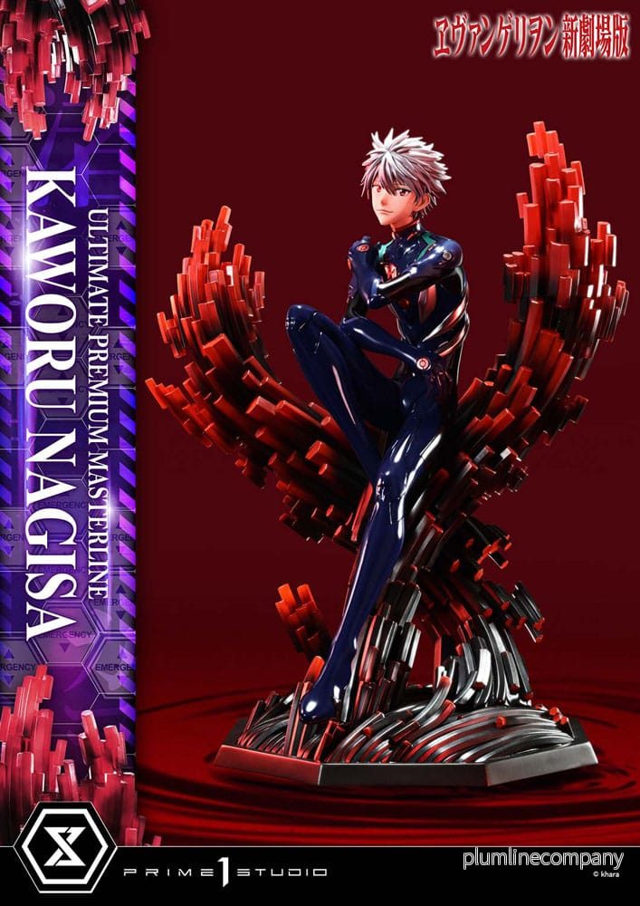 Neon Genesis Evangelion Ultimat Premium Masterline Serie Figurin 1/4 Kaworu Nagisa 47 cm - Bild 3