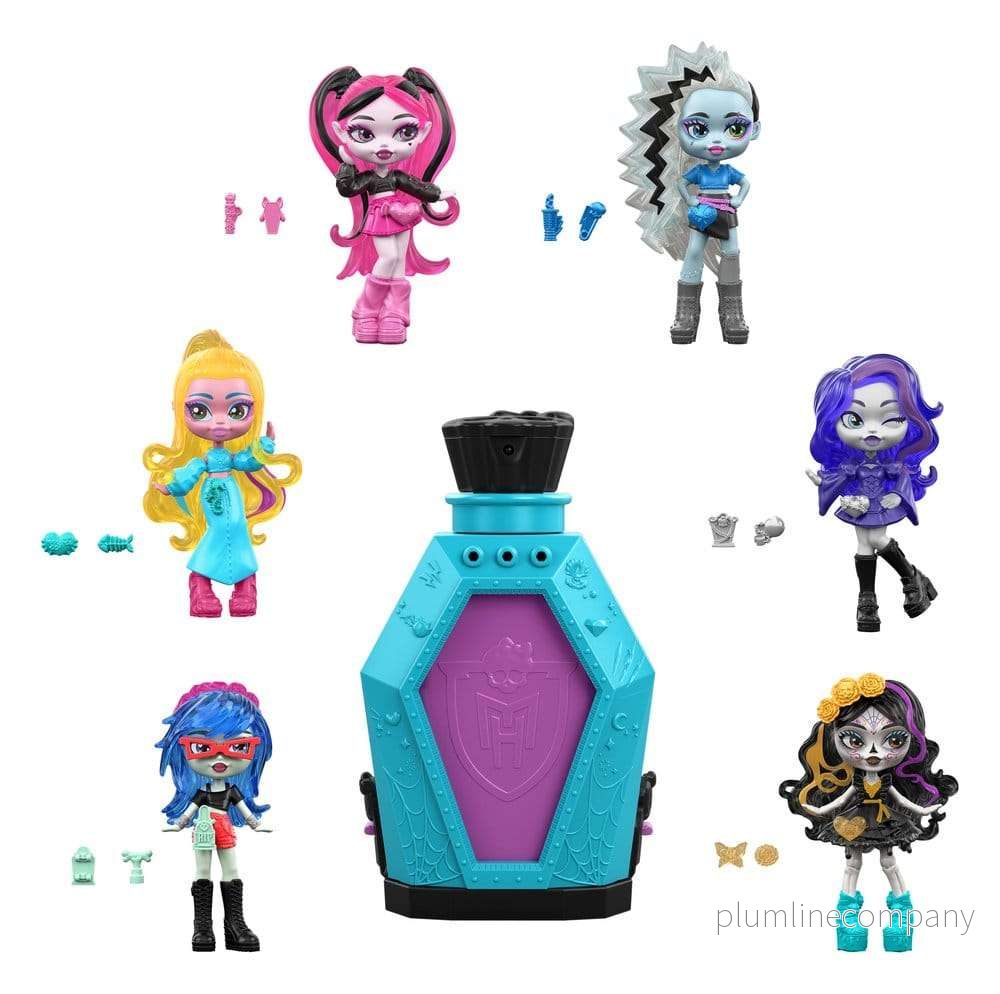 Monster High Little Frights Blind Box-docka 7 cm - Bild 2