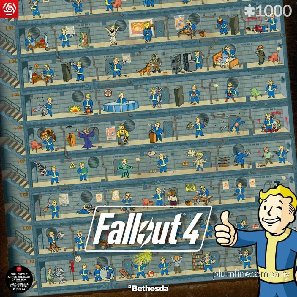 Fallout 4 Pussel Perk Poster (1000 bitar) - Bild 3