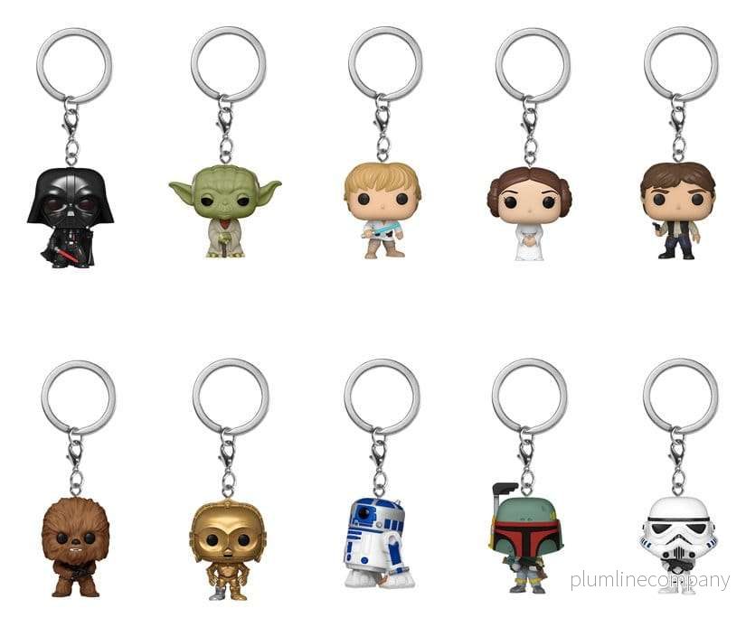 Star Wars POP! Vinyl-nyckelringar 4 cm display med 12 st - Bild 2