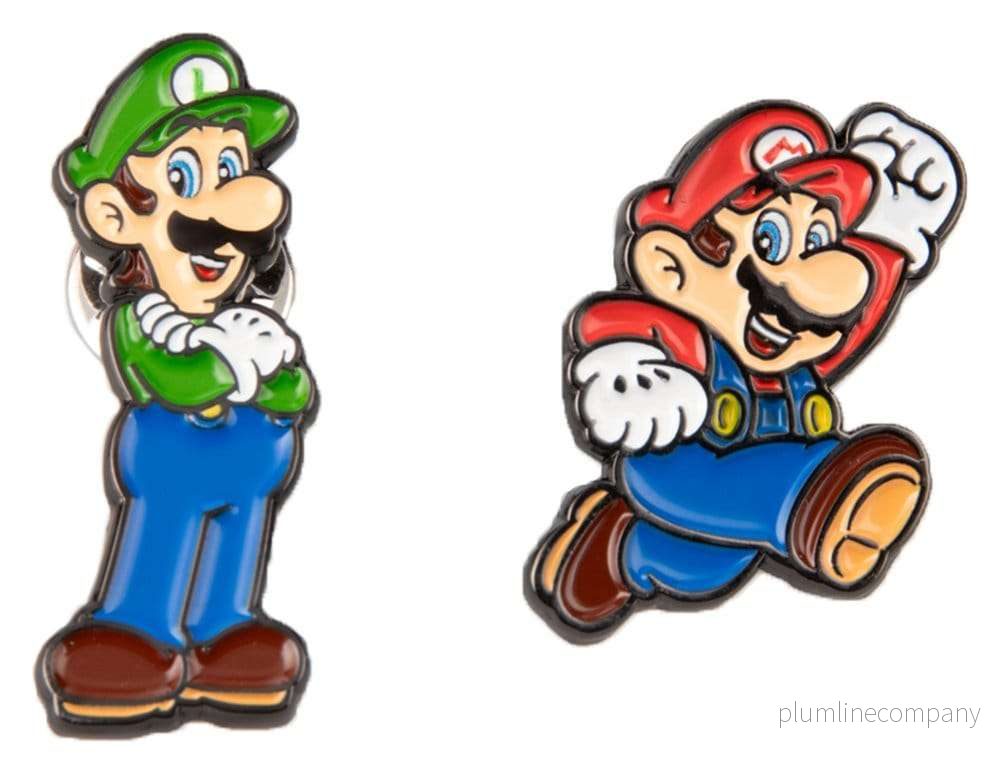 Super Mario Pin Badge 2-Pack Super Mario Pin Badge 2-Pack