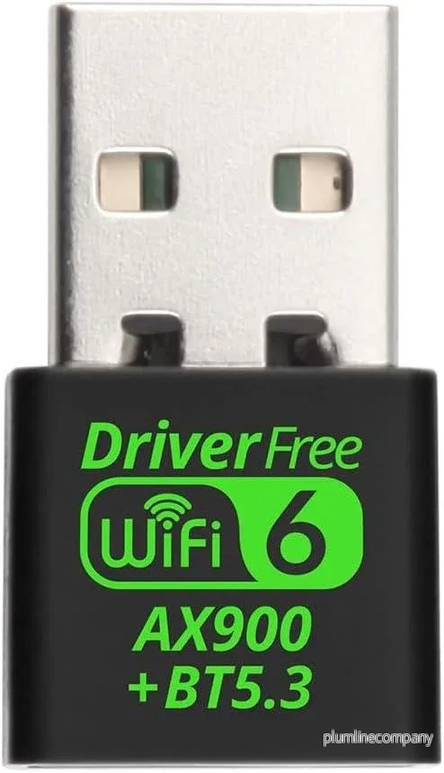 NÖRDIC USB 2.0 WIFI6 Bluetooth 5.3-adapter Dual Band 2.4G & 5GHz 600Mbps NÖRDIC USB 2.0 WIFI6 Bluetooth 5.3-adapter Dual Band 2.4G & 5GHz 600Mbps