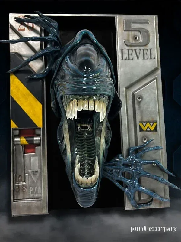 Aliens Väggskulptur 1/2 Alien Queen 51 x 41 x 25 cm