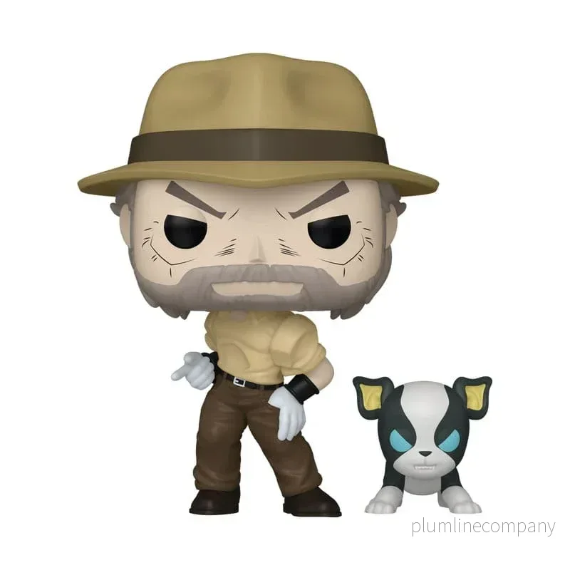 JoJo’s Bizarre Adventure POP! & Buddy Animation Figurer Joseph & Iggy 9 cm