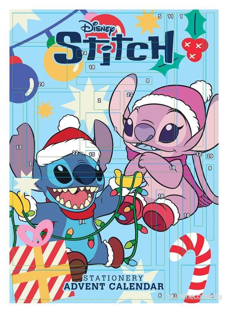 Lilo & Stitch Adventskalender Stitch & Angel (2027) Display med 8 st