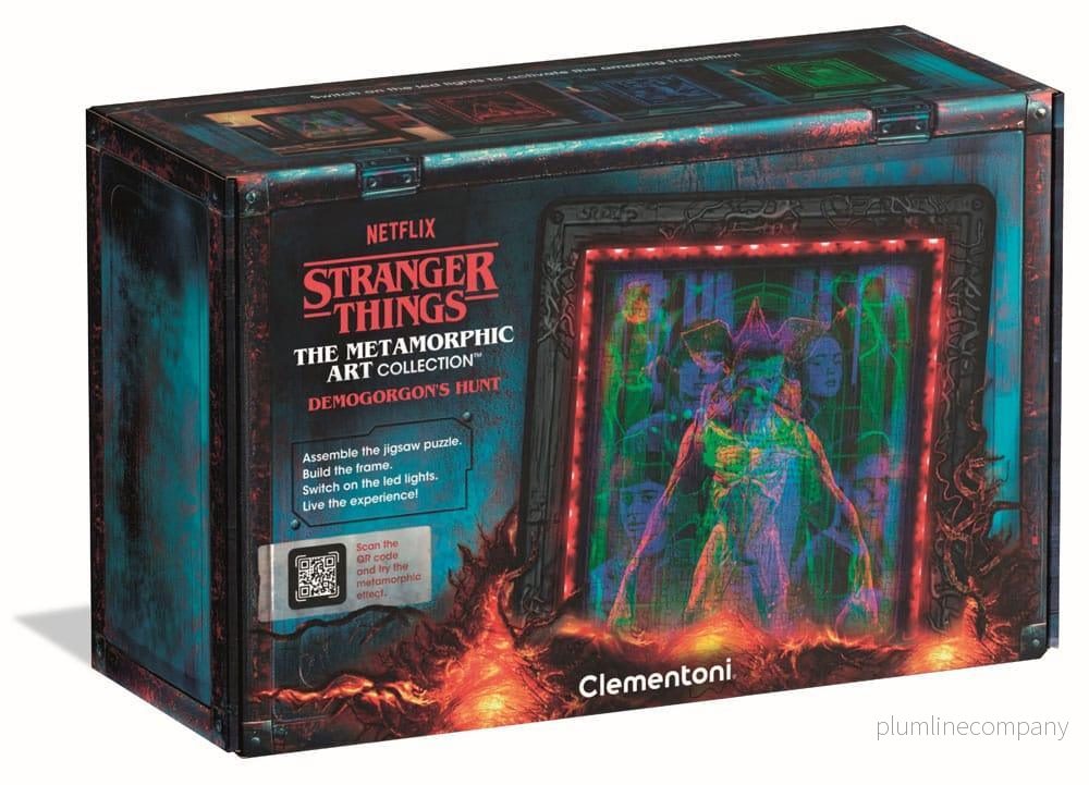Stranger Things Metamorphic Art Collection Jigsaw Puzzle med Ljus-Effekt Demogorgon (520 bitar) - Bild 3