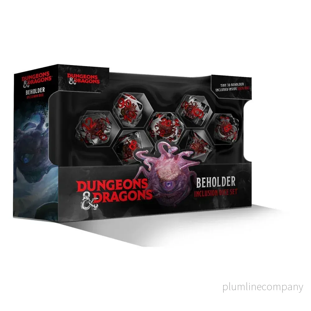 Dungeons & Dragons Tärningsset Resin Beholder Set Dungeons & Dragons Tärningsset Resin Beholder Set