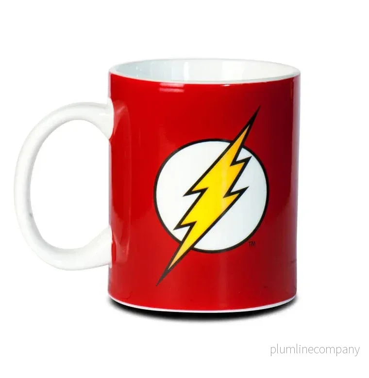 DC Comics Flash Logo Kopp - Hög Kvalitet Porcelain - Bild 2