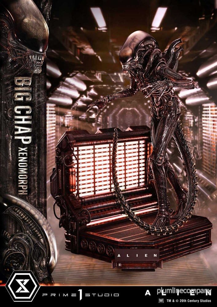 Alien Museum Masterline XL Statue 1/3 Big Chap Xenomorph Regular Ver. 100 cm - Bild 3