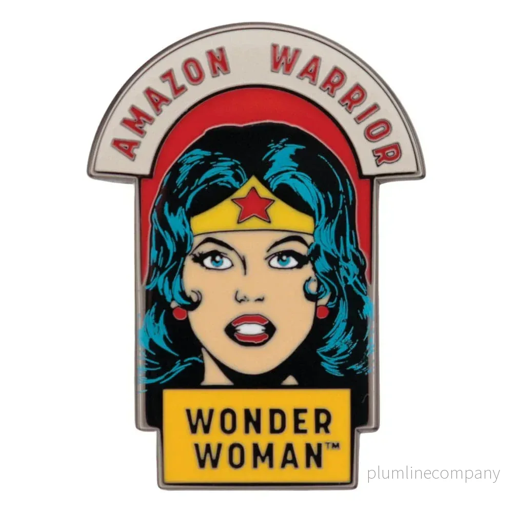DC Comics Pin Badge Wonder Woman Amazon Warrior Limited Edition DC Comics Pin Badge Wonder Woman Amazon Warrior Limited Edition