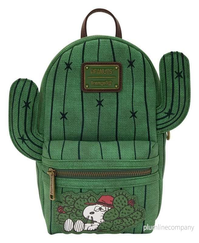 Peanuts by Loungefly Crossbody Bag Spike Desert Cactus axelväska Peanuts by Loungefly Crossbody Bag Spike Desert Cactus axelväska