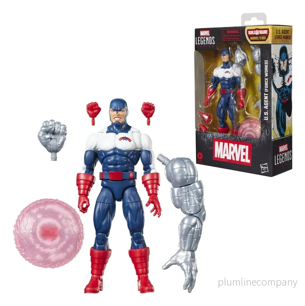Marvel Legends Actionfigur U.S. Agent (Force Works) (BAF: Marvel's Box) 15 cm - Bild 3