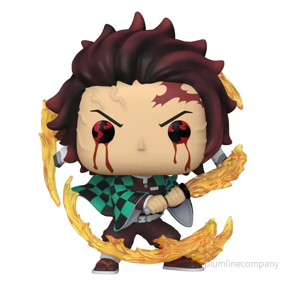 Demon Slayer: Kimetsu no Yaiba POP! Vinylfigur Tanjiro (Sun Breathing) 9 cm Demon Slayer: Kimetsu no Yaiba POP! Vinylfigur Tanjiro (Sun Breathing) 9 cm