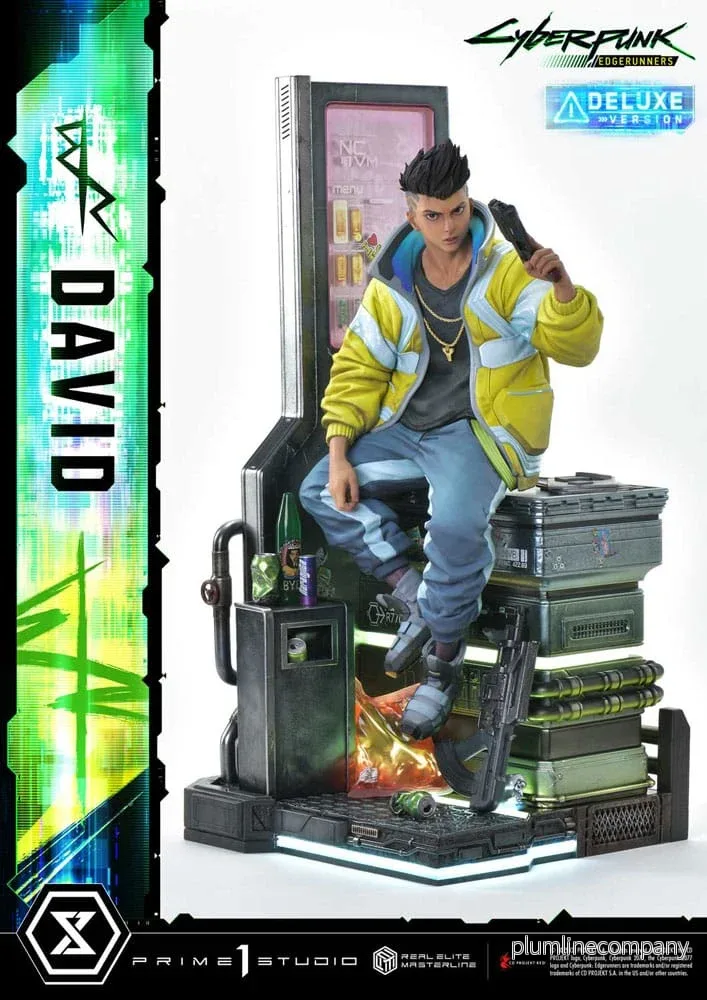 Cyberpunk: Edgerunners Real Elite Masterline Series Statue 1/4 David Bonus Version 58 cm Cyberpunk: Edgerunners Real Elite Masterline Series Statue 1/4 David Bonus Version 58 cm