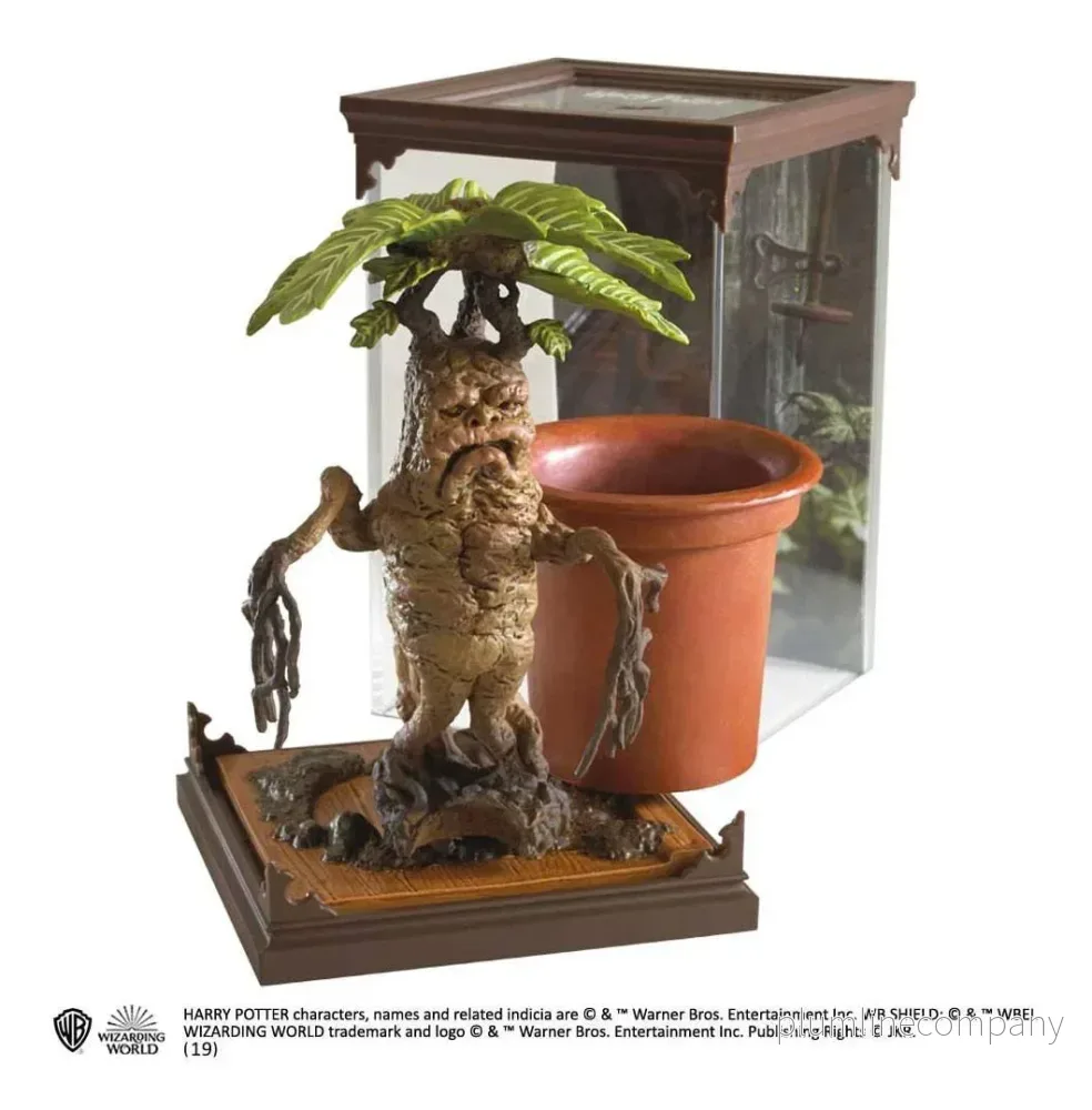 Harry Potter Mandrake Staty 13 cm - Handmålad Samlarobjekt - Bild 2