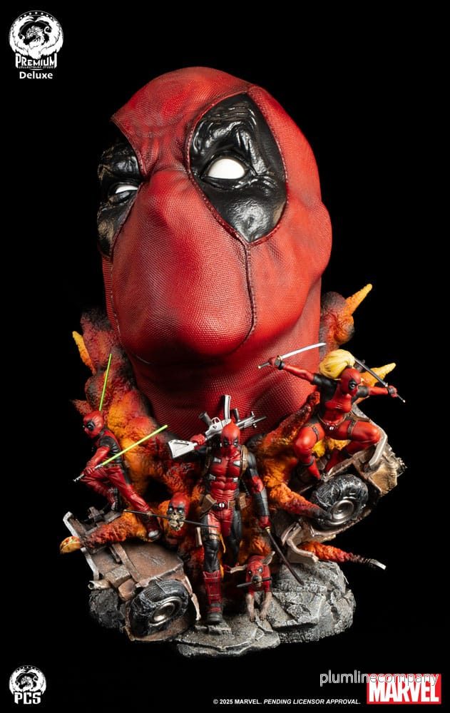 Marvel Fine Art Bust Deadpool Deluxe Edition 42 cm - Bild 2