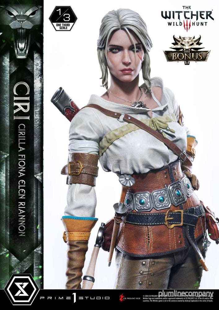 The Witcher 3: Wild Hunt Museum Masterline-staty 1/3 Wild Hunt Ciri Fiona Elen Riannon Bonus Version 81 cm - Bild 3