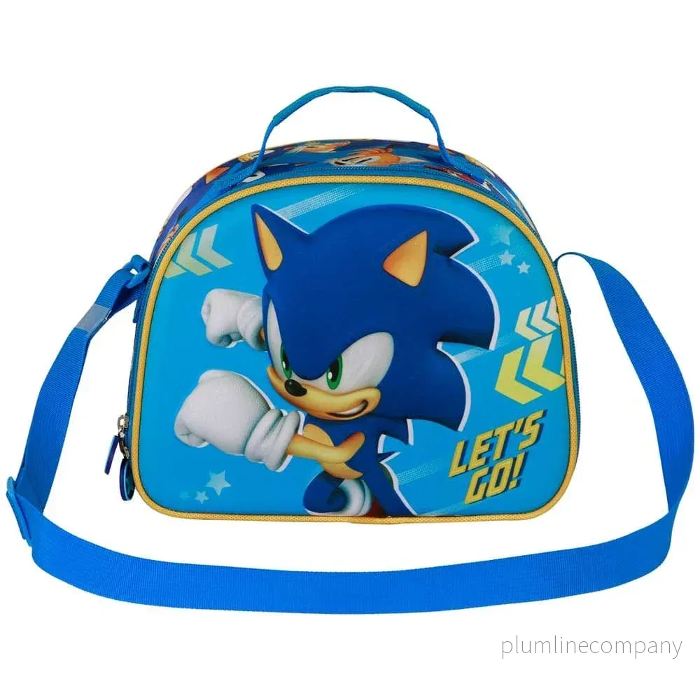 Sonic - The Hedgehog 3D Lunch Bag SEGA Go Blue - Bild 3
