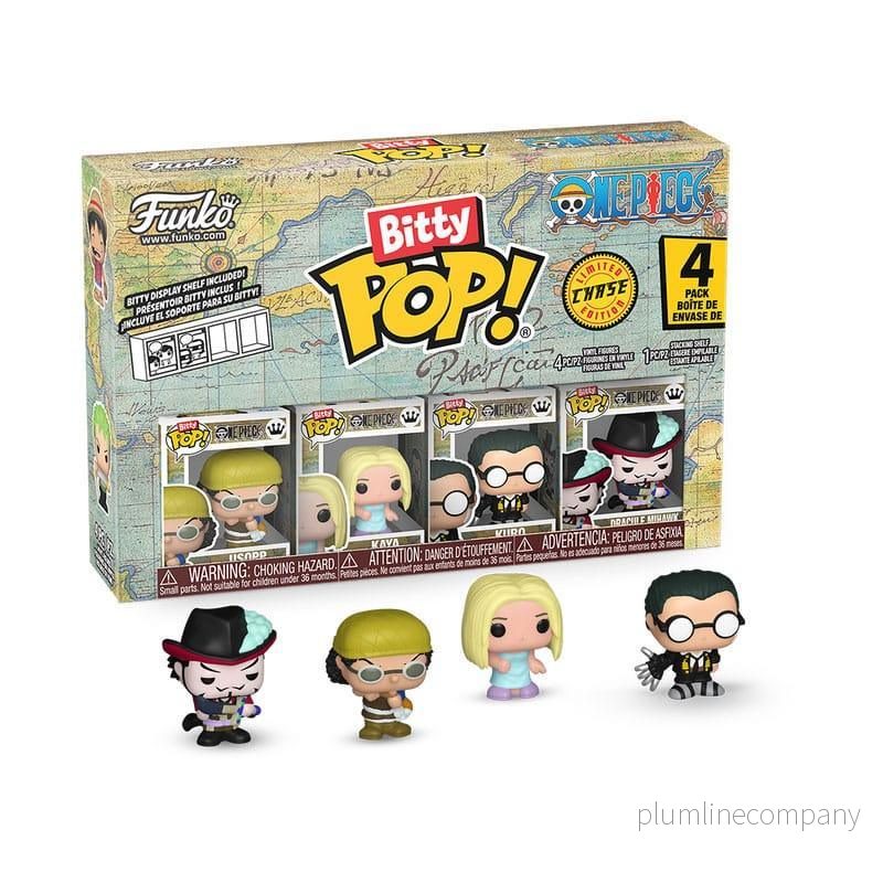 One Piece Bitty POP! Figur 4-Pack Usopp 2,5 cm One Piece Bitty POP! Figur 4-Pack Usopp 2,5 cm