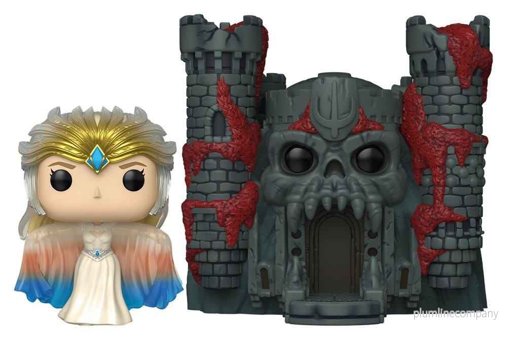 Masters of the Universe (2026) POP! Town-figur Trollkvinna med Slottet Grayskull 9 cm