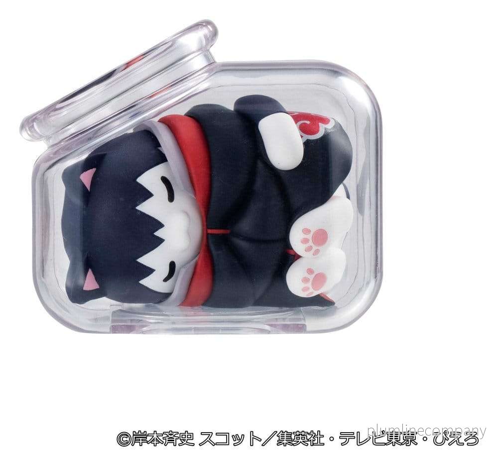 Naruto Shippuden Mega Cat Project Mini Figures Good Night Nyaruto! Gathering Akatsuki Edition Vol. 1 6 cm Blind Box Display (8) - Bild 3