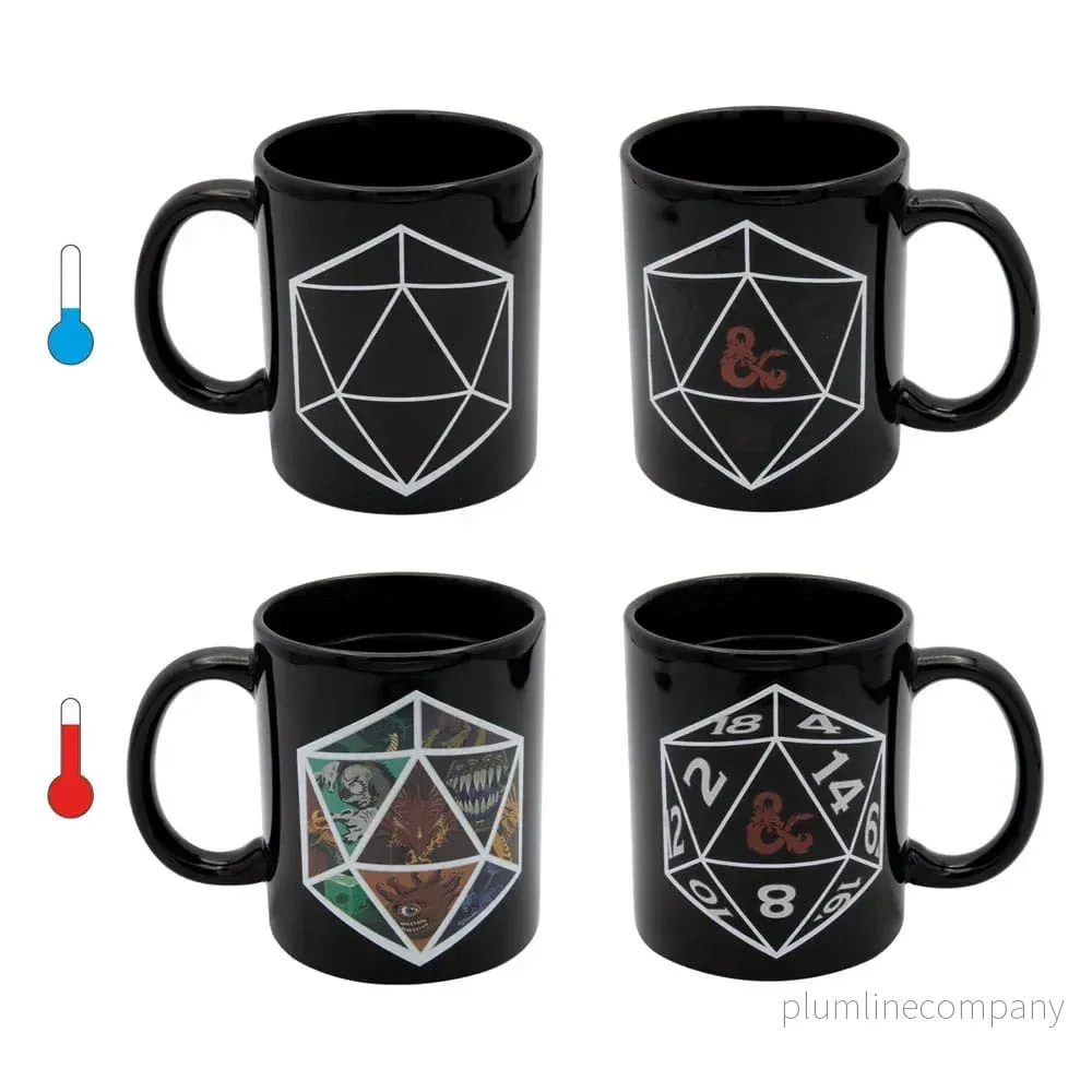 Dungeons & Dragons Heat Change Mug Magic 320 ml