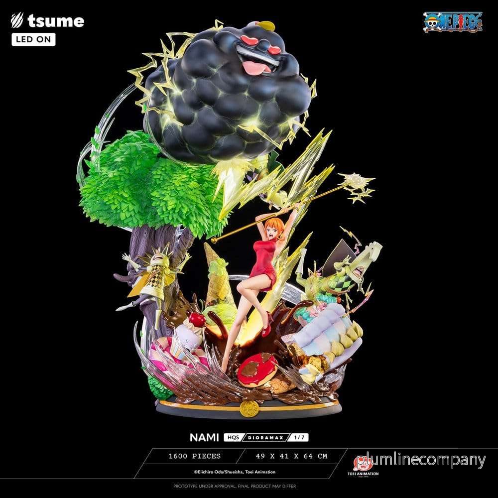 One Piece HQS Dioramax Figur 1/6 Nami 64 cm - Bild 2