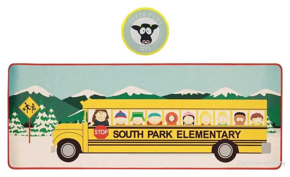 South Park Skrivbordsunderlägg och Glasunderlägg Set Skolbuss för Grundskolan South Park Skrivbordsunderlägg och Glasunderlägg Set Skolbuss för Grundskolan