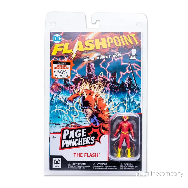 DC Comics Flashpoint The Flash Figur 7 cm DC Comics Flashpoint The Flash Figur 7 cm