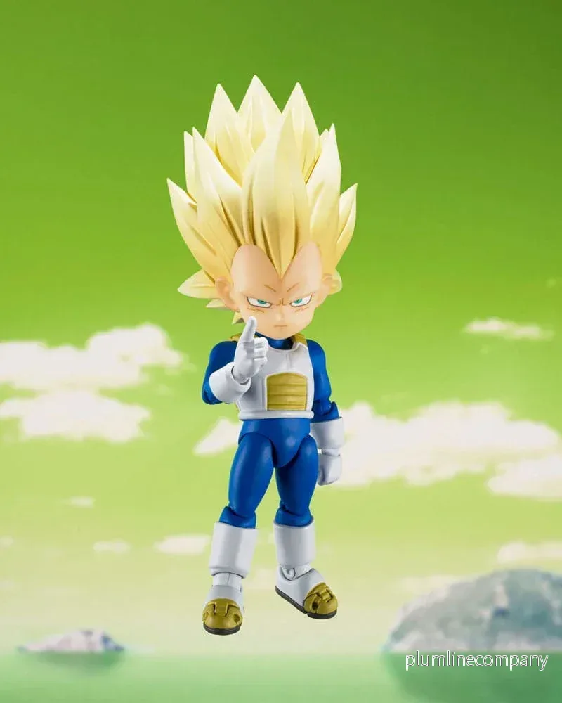 Dragon Ball S.H.Figuarts Action Figur Super Saiyan Level 3 Vegeta (mini) Daima 8 cm Dragon Ball S.H.Figuarts Action Figur Super Saiyan Level 3 Vegeta (mini) Daima 8 cm